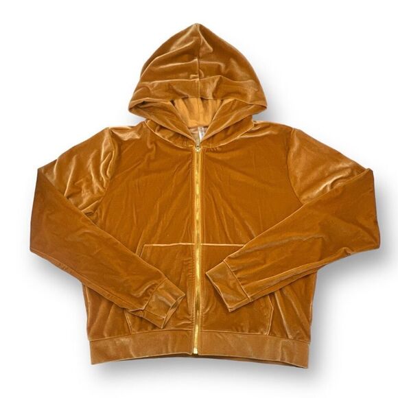 Fabletics Full Zip Velour Hoodie Jacket Size Medium - Picture 1 of 5
